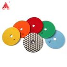 Resin Bond Diamond Dry Polishing Pads Flexible Grinding disc marble Sanding disc for granite tile