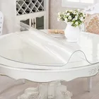 Transparent Cloth Pvc Table Cloth Hot Selling Transparent Round PVC Wholesale Table Cloth