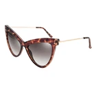 Hot Design Big Frame Cat Eye Shape Gradient Lenses Oversized Plastic UV Sun Glasses Sunglasses