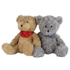 Factory Wholesale Brown Stuffed Animals Birthday Gift Soft Teddy Bear Plush Toys for Girls