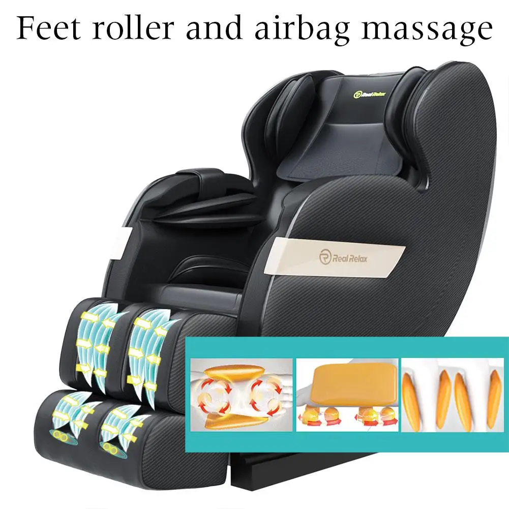 Realrelax Favor-03 Plus Home Shiatsu Massage Chair Recliner Zero Gravity