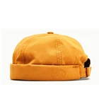 2019 Hot sell 100% cotton custom brimless hat baseball cap without visor