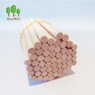 Birch wood sticks wooden skewers ice cream wooden round sticks