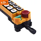 F24-12D 24 volts wireless crane remote control joystick manufacturers rotary limit switch system