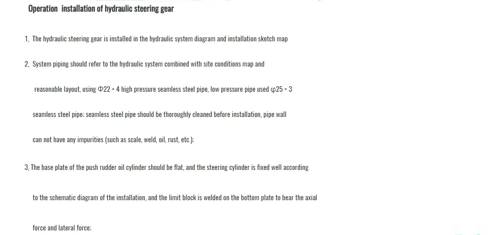 Hydraulic Electric Boat Steering Wheel OEM Marine Gear Steering Parts Custom Marine Steering Control System Supplies Marine
