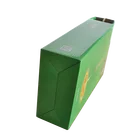 China Green Color Cardboard Custom Colored Corrugated Boxes
