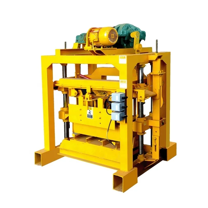 Concrete brick making machine price from China block machine supplier