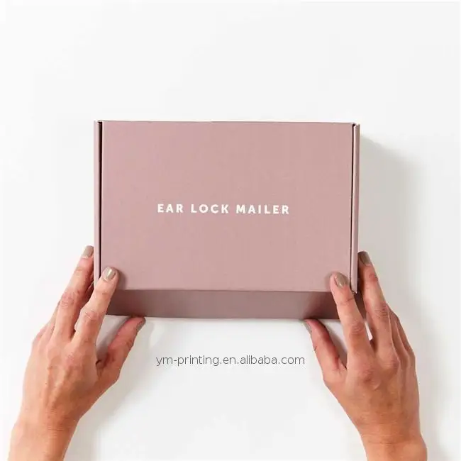 hot sale free sample full color printing corrugated small paper