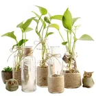Pot Custom Clear Flower Home Decoration Glass Vase Pot For Wedding Favors
