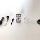 Cacao cocoa bean coffee bean portable manual grinder machine