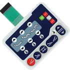 capacitive touch button keypad membrane switch panel for commercial cooking machine