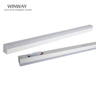 CE ROHS suspended aluminum housing dining room linear led light pendant