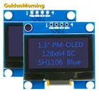 Oled Display Module 128x64 Resolution 1.3 Inch OLED Display Module with IIC I2C Interface Blue 4p