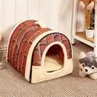 Factory direct kennel removable and washable pet bed cat nest dog cage dog mat autumn and winter pet supplies