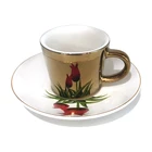 tasting drinking water porcelain cheap gift mug coffee sets ceramic tea set cup