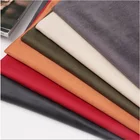 Customized Service Colorful 100% polyester microfiber flannel suede fabric for sofa