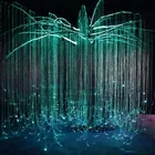 Christmas Led Light Christmas Christmas Led 0.75mm PMMA Plastic Fiber Optic Light Cable Light For Starlight
