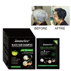 Natural Dye Black Hair Shampoo Dye Natural Plants Black Hair Dye Shampoo Fast Hair Coloring