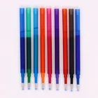 Heat sensitive 0.7mm 1.0mm erasable gel pen refill for school and office.