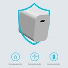 Turnmax 18W PD Charger White Color With EU US UK AU India Pin Hottest Sale 1 Port Type C USB