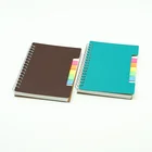 Promotion LOGO printing soft cover spiral custom notebook
