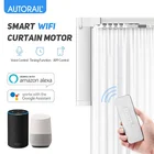 Google home Alexa control automatic motorized electric smart wifi curtain motor