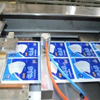 Paper PE PT BOPP Mask Automatic Four Side Sealing Packing Machine