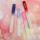 Custom Logo Nail Custom Logo Glass Nail File Personal Custom Logo Sand Sprayed Glass Nail File