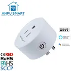 Adapter With Plug Adapter ANPU WIFI Control Intelligent Socket Adapter Mini Wi-Fi Smart Plug With CE ROHS