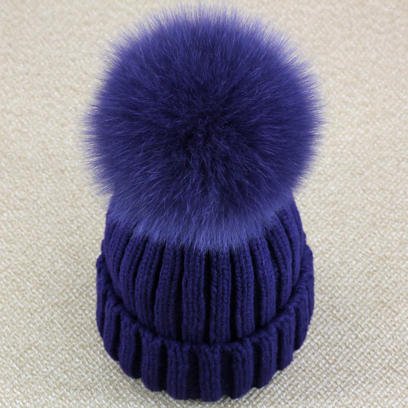 Warm knitted cap hat