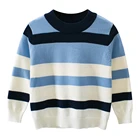 Mudkingdom Clothes Online Popular Latest Style Stripe Baby Design Boys Sweaters
