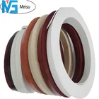 0.45mm 1mm 2mm wood grain PVC edge banding strip tape for panels plywood mdf particle board furniture