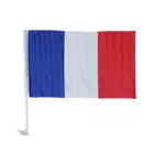 Custom Excellent Sport Team Car Window Flags For Promotion