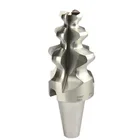 Customize finger milling cutters main structure size of 7:24 taper shank helix roughing digital cutters