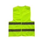 China Supplier High Visibility Cotton Polyester Spacer Knit Fabric Reflective Vest Safety