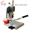 Manual binding machine with knife, financial voucher binding, manual drilling