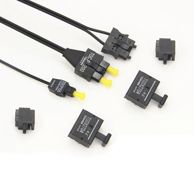 TOCP200 TOCP155 TOCP255 F07 F05 plastic optic fiber POF cable patchcord ...