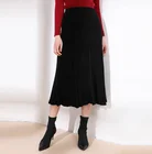 Hot sales woman fashion dress daily wool skirt dress Bust skirt sweater