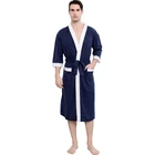 wholesale winter waffle fabric family bathrobe