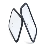 For Baby Pot Rectangle Pancake Lid Silicone Rim For Cookware Sets Ceramic Baby Pot Toughened Glass Lid