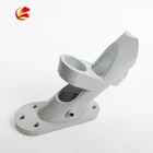 Custom flag pole holder bracket aluminum plastic light flagpole bracket