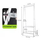 Outdoor And Balcony Coat Hanger Shelf Clotheshorse Storage Rack Coat Drying Racks