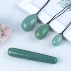 Sexy Yoni Eggs Crystal Vaginal Eggs Nephrite Jade Yoni Egg and Wand Gua Sha