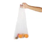 Hdpe t-shirt plastic garbage packaging bag on roll