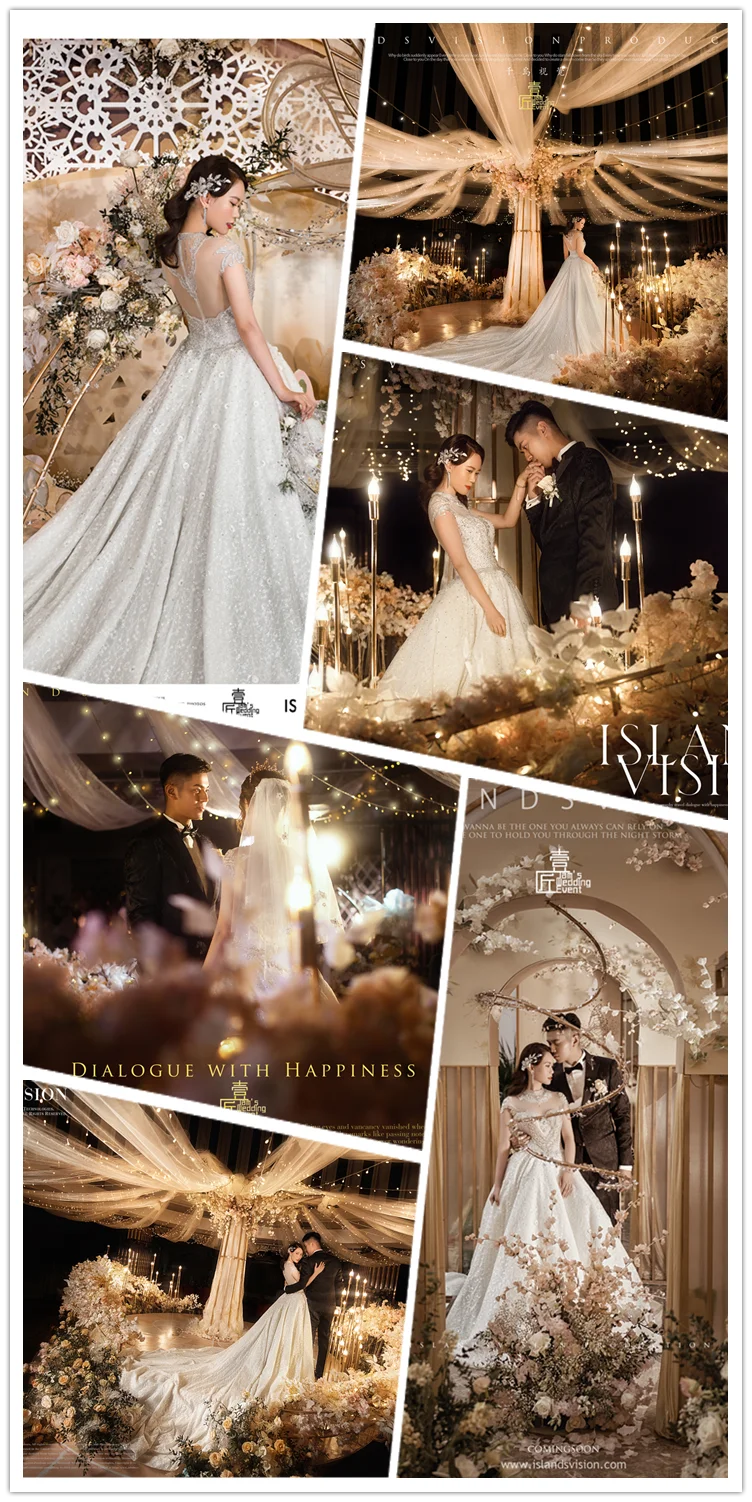 Luweiya plus size long tail saxy wedding dress 2020 luxury long sleeve beaded wedding dress bridal gown women maternity dresses