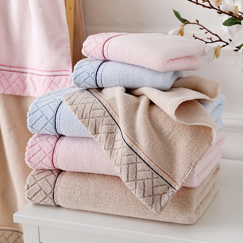 Luxury Hotel & Spa Bath Towel 100% Genuine Turkish Cotton Towel 3pcs terry face Towel set
