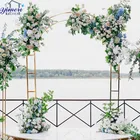 Wedding Wedding Arch Metal Outdoor Galvanized Large Gold Iron Floral Garden Metal Wedding Flower Arches