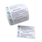 Manufacturer printing rx bottle labels and weed labels