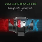 Mixed Flow Inline Duct Fan 4 inch 188CFM Plastic Case Ventilation Fan with Variable Speed Controller for Grow Tent