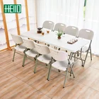white folding chairs and tables 6ft wedding party tables from china